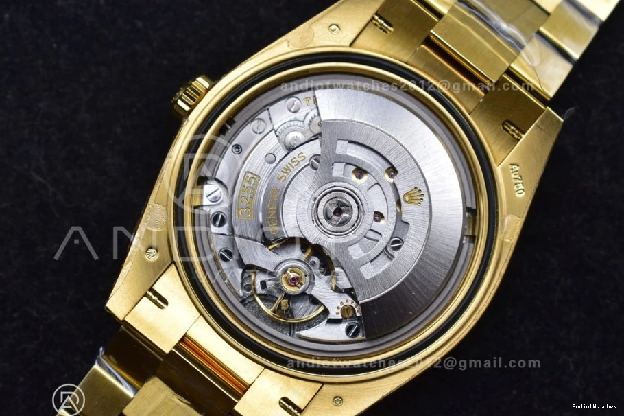 40 Edition VR3255 Dial Weight) Day THBF YG 660 Date (Gain Crystal Bracelet on Best President RelaxedFit 228238 1:1 Black 0727
